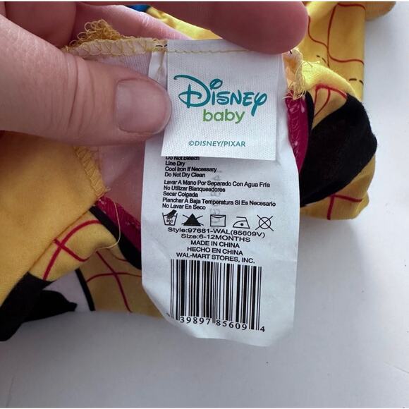 Disney Toy Story Woody Costume - 6-12 Months - Deluxe - Picture 8 of 8